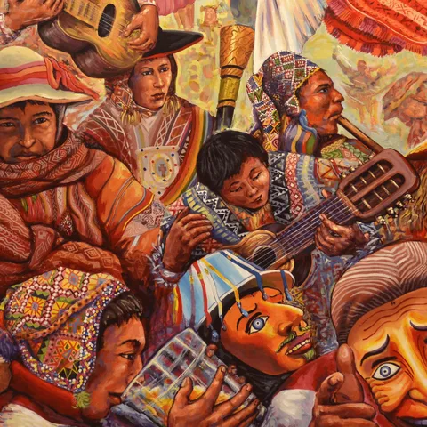 Portada de Ritmos Peruanos
